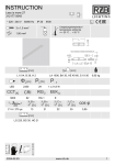 RZB Lighting 312177.0045 Manual &amp; Instructions