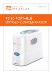 RHYTHM P2-E6 Portable Oxygen Concentrator Manual