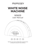 MOMCOZY WN05 White Noise Machine Manual