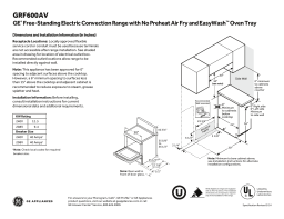 Remote Control User Guide.pdf GE GRF600AV - User manual, User Guide