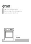 GHB5400W Free-Standing Cooker Manual