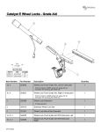 Ki Mobility 503830 Wheel Lock Extension Instructions