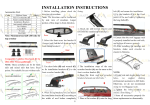 AUXMART CEETCB-0059 Roof Rack Installation Guide