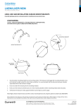 Columbia Lighting LXE LXEM, LXEP, HEM Installation