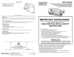 Dual-Lite EZ-2 Series Installation Manual
