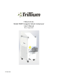 Trillium 700RT Helium Compressor User's Manual
