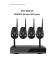 ONWOTE Wireless NVR System User Manual