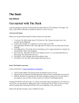 The Dash user manual