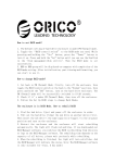 hard drive enclosure User Manual