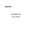 Motherboard X99-MR9A-PRO User's Manual