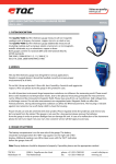 TQC Qnix 4200 Coating Thickness Gauge Ferro Owner's Manual