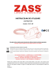 Zass ZVC 08 Manualul proprietarului