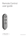 Easy Line Remote Control User Guide