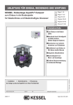 KESSEL Aqualift F Compact Einbau- und Bedienungsanleitung