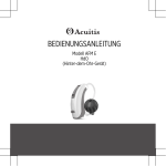 AFM E Bedienungsanleitung