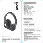 IJOY LOGO Wireless Headset User Manual | AI Chat