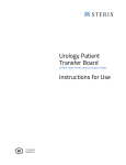 STERIS 7000-Series Urology Transfer Board: AI Q&amp;A
