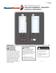 CleaverBrooks Boiler Feed Systems User Manual | AI Chat &amp; PDF Access