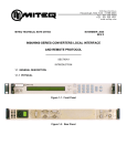MITEQ 9800/9900 Series Technical Note | AI Chat &amp; PDF Download