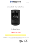 Be Modern 2661 Cylinder Stove: AI Chat &amp; PDF Access