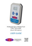 Scigiene Gen 2 Wireless RFP-0225-2 User Guide | AI + PDF