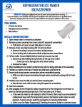 SD243297609 Ice Maker Installation: AI Chat &amp; PDF Access