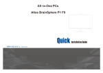 Altos Brain Sphere P1 F9 Workstation Installation Guide