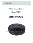 Maplin A79TY Robotic Vacuum User Manual | AI Chat &amp; PDF