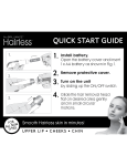 Hair Remover Quick Start Guide | AI Chat &amp; PDF