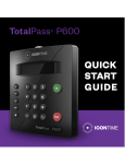 TotalPass P600 Quick Start Guide | AI Chat &amp; PDF Access