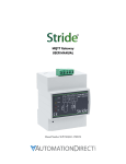 Stride MQTT Gateway Manual: AI Chat &amp; PDF Download