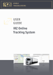 iRZ Online Vehicle Tracking System User Guide | AI Chat &amp; PDF Download