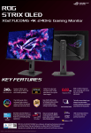 ROG STRIX OLED XG27UCDMG 4K 240Hz Gaming Monitor Owner&rsquo;s Manual