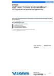 Yaskawa DX100 MFS2200D-3600/4000 Instructions + AI Chat