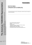 YASKAWA MOTOCOM32 Manual: AI Chat &amp; PDF Download