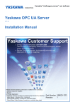 Yaskawa OPC UA Server Installation Manual: AI Chat