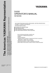 YASKAWA DX200 Operator's Manual | AI Chat &amp; PDF Access