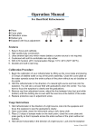 Zuzi Hand Refractometer Product Manual