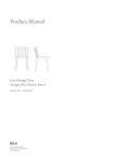 Eter Dining Chair Product Manual: AI Chat &amp; PDF