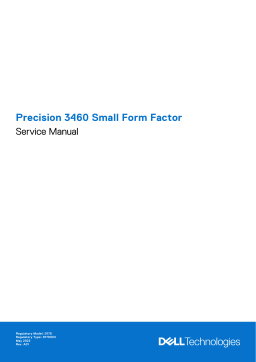 Dell Precision 3460 SFF Service Manual | AI Chat & PDF Download