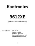 9612XE User's Guide | AI Chat &amp; PDF Download
