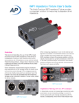 IMP1 Impedance Fixture User Guide | AI Chat &amp; PDF