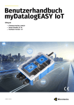 myDatalogEASY IoT Benutzerhandbuch | AI Chat &amp; PDF Download
