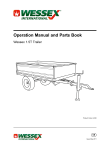 Wessex 1.5T Trailer Manual | AI Chat &amp; PDF Download