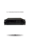 Globalmediapro SMR-650 16x16 3G-SDI Matrix Manual | AI Chat &amp; PDF Download