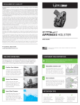 ShapeShift Appendix Holster User Guide | AI Chat &amp; PDF Download