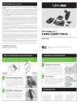 Alien Gear Holsters Shapeshift Core Carry Pack User Guide
