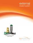 BioHorizons External Implant System: Catalog | AI Chat &amp; PDF Download