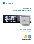 EnerVista Viewpoint Monitoring Instruction Manual | AI Chat &amp; PDF Download