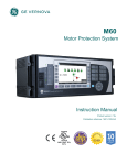 M60 Motor Protection System Manual | AI Chat &amp; PDF Download